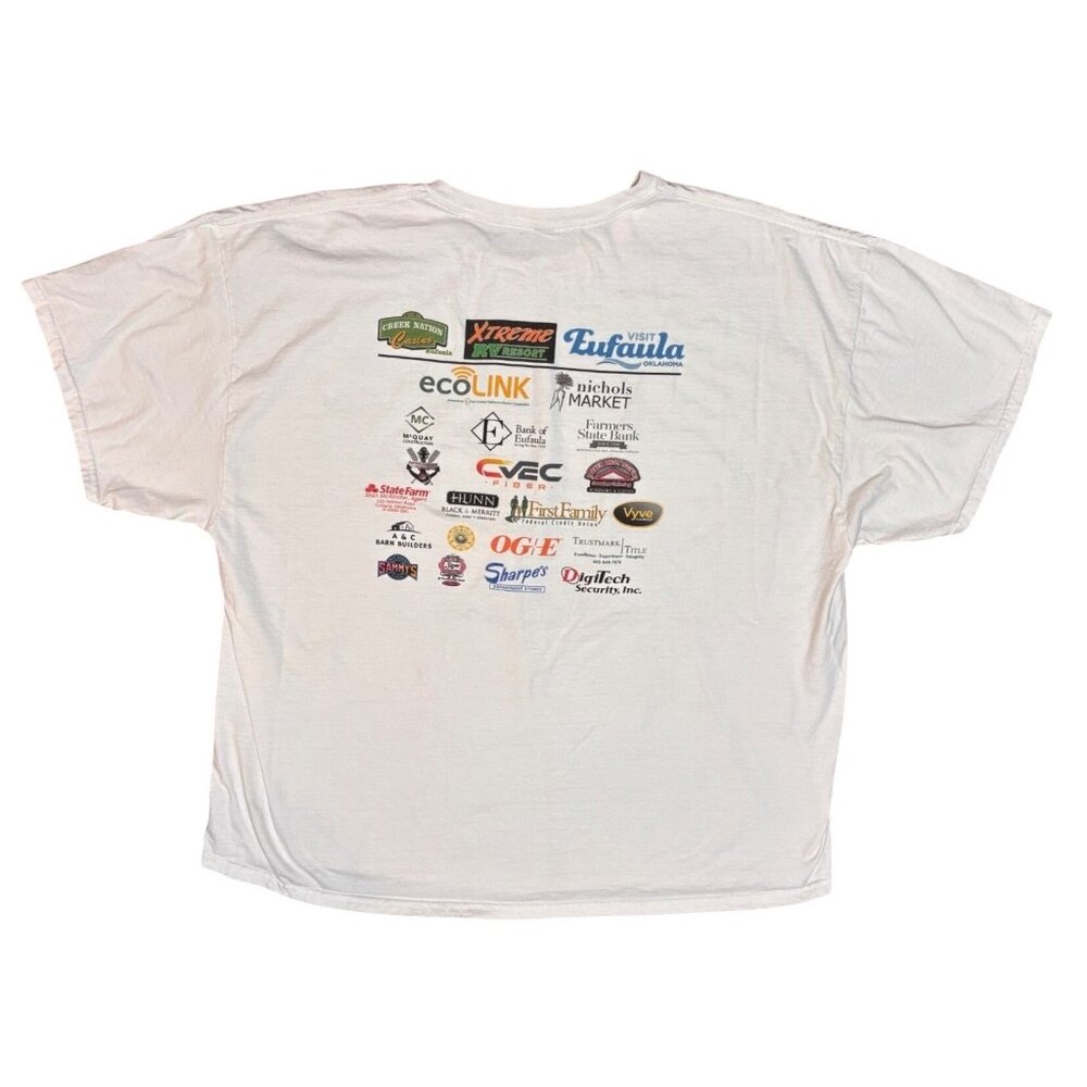 Whole Hawg Day 2024 40th Annual Graphic T-Shirt Gildan Ultra Cotton 3XL White - Picture 4 of 5